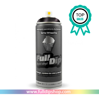 Vinyle Liquide Noir Métallique Mat Full Dip