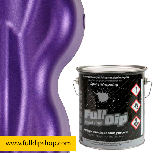 Full Dip Violet Métallique Pot 4 Litres Vinyle Liquide